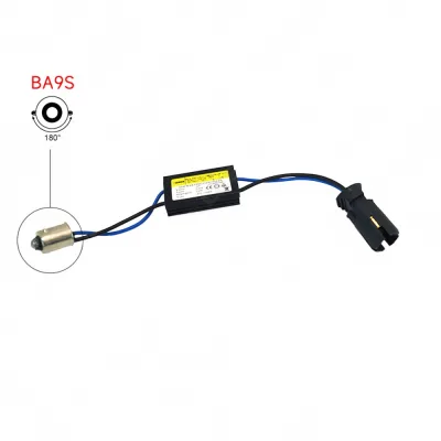 BA9S BAX9S LED Resistor Error Free Decoder for Car Interior Parking Lights BA9S BAX9S LED Resistor Error Free Decoder for Car Interior Parking Lights
