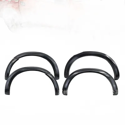 Matte Black ABS Wheel Arch Flares Fender Protectors for Isuzu D-MAX 2020-2023 Narrow Version Matte Black ABS Wheel Arch Flares Fender Protectors for Isuzu D-MAX 2020-2023 Narrow Version