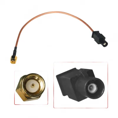 Nissan GPS Antenna Adapter Cable Fakra M to SMA M Conversion Wire for Vehicle Navigation Systems