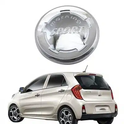 Fuel Tank Cap Cover Trim ABS Chrome Decorative Sticker for Kia PICANTO Morning 2011-2016 Fuel Tank Cap Cover Trim ABS Chrome Decorative Sticker for Kia PICANTO Morning 2011-2016