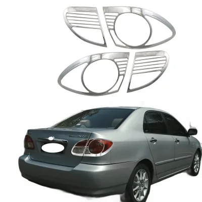 Rear Tail Light Frame Cover for 2003-2006 Toyota Corolla Altis External Trim Decoration Rear Tail Light Frame Cover for 2003-2006 Toyota Corolla Altis External Trim Decoration
