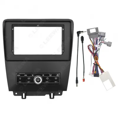 9 Inch Android Stereo Dash Panel Fascia with Power Cable Harness for Ford Mustang 2009-2014 9 Inch Android Stereo Dash Panel Fascia with Power Cable Harness for Ford Mustang 2009-2014