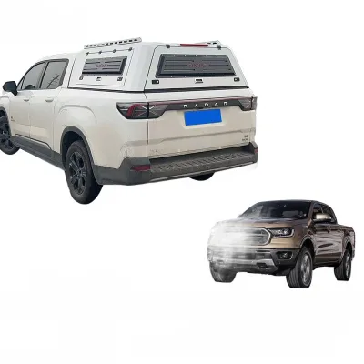 Heavy Duty Manganese Steel Truck Bed Cover Canopy for Radar RD6 Pickup Full Welded Cargo Box Shell Heavy Duty Manganese Steel Truck Bed Cover Canopy for Radar RD6 Pickup Full Welded Cargo Box Shell