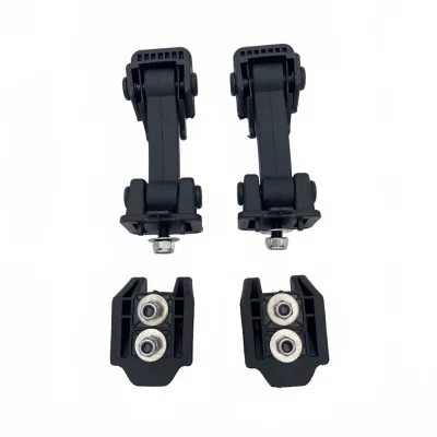 Hood Latch Catch Kit Black Replacement for 2007-2017 Jeep Wrangler JK JKU, OE Style Hasp Set Hood Latch Catch Kit Black Replacement for 2007-2017 Jeep Wrangler JK JKU, OE Style Hasp Set