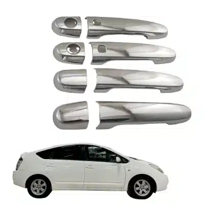 Chrome Exterior Door Handle Cover Trim for 2004-2009 Toyota Prius NHW20 2nd Gen Chrome Exterior Door Handle Cover Trim for 2004-2009 Toyota Prius NHW20 2nd Gen