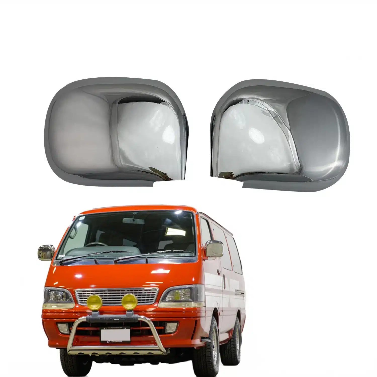 Rearview Mirror Cover Housing for Toyota Hiace 1998 Van Exterior Door Wing Mirror Protection Cap