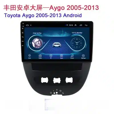 Android Stereo Radio for Toyota Aygo 2005-2013, 9-inch Touch Screen GPS Navigation Multimedia Player with Bluetooth Connectivity Android Stereo Radio for Toyota Aygo 2005-2013, 9-inch Touch Screen GPS Navigation Multimedia Player with Bluetooth Connectivity
