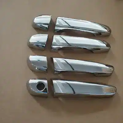 Exterior Door Handle Cover Trim Kit for Hyundai IX25 Creta, ABS Chrome Finish Exterior Door Handle Cover Trim Kit for Hyundai IX25 Creta, ABS Chrome Finish