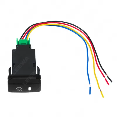 12V 10-Pin Car Fog Light and Daytime Running Light Switch with Wiring Harness for Toyota Older Models 12V 10-Pin Car Fog Light and Daytime Running Light Switch with Wiring Harness for Toyota Older Models