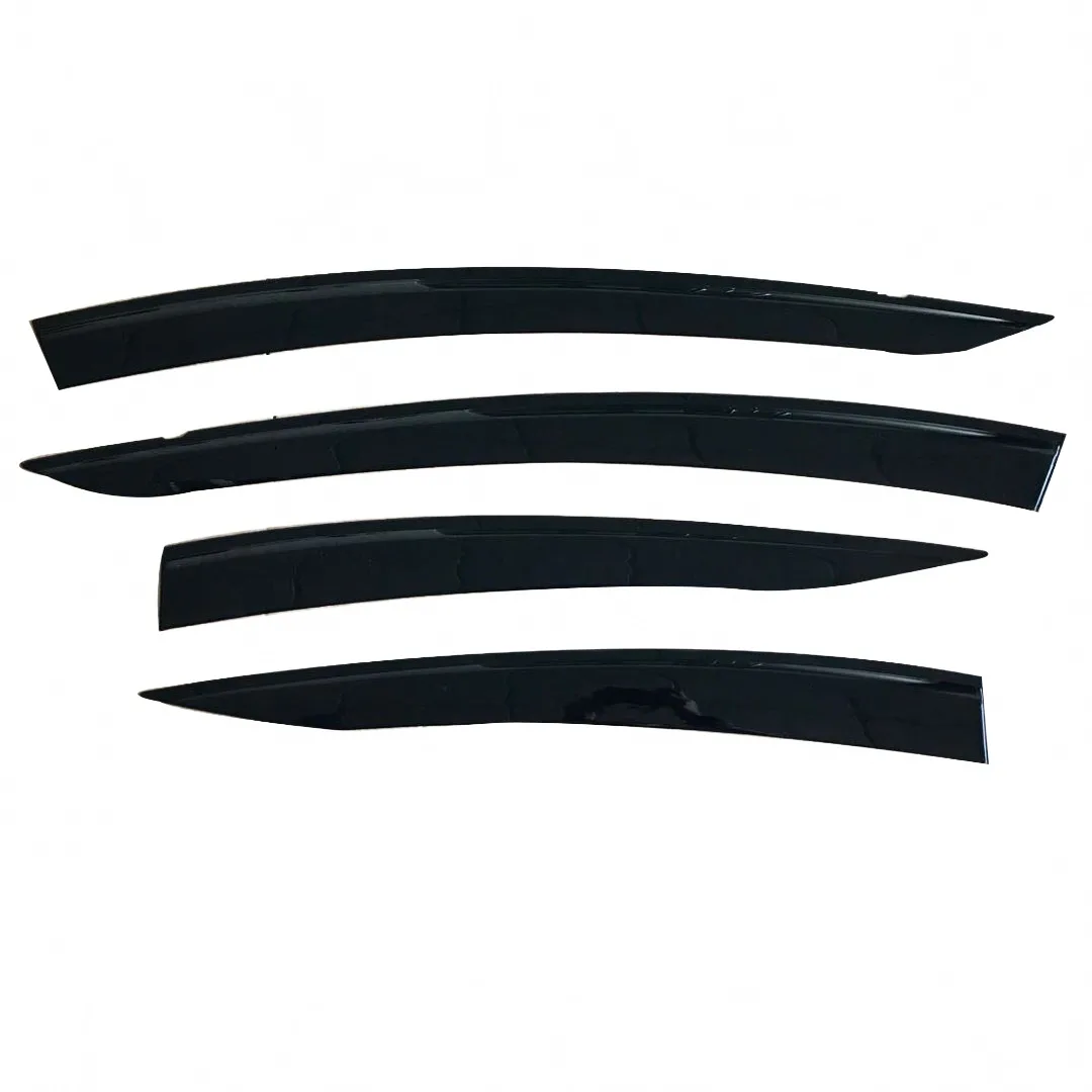 Smoke Black Side Window Deflectors Rain Guards Set for Toyota Aqua and Prius C 2012-2019