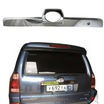 Rear Trunk Handle Accent Trim Plate Chrome ABS Tailgate Garnish for Toyota 4Runner 2003-2009 Rear Trunk Handle Accent Trim Plate Chrome ABS Tailgate Garnish for Toyota 4Runner 2003-2009