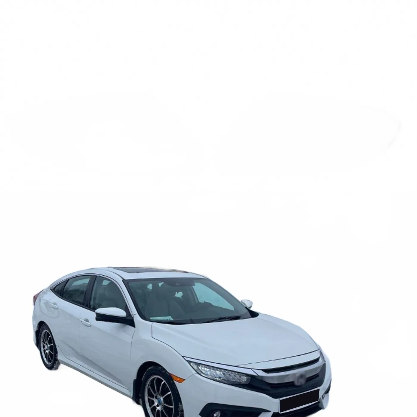 Rearview Side Mirror Covers Wing Mirror Caps Carbon Fiber Style for Honda Civic 2016-Forward