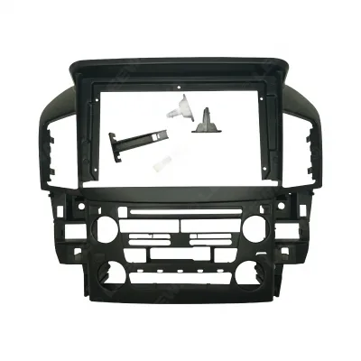 Double Din Car Stereo Radio Fascia Frame for 1997 Toyota Harrier 9 Inch Android Head Unit Panel Dash Installation Trim Kit Double Din Car Stereo Radio Fascia Frame for 1997 Toyota Harrier 9 Inch Android Head Unit Panel Dash Installation Trim Kit