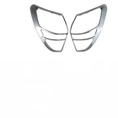 Rear Tail Light Guard Accents Chrome Plated ABS Exterior Decoration Trim for VANGUARD 210 Rear Tail Light Guard Accents Chrome Plated ABS Exterior Decoration Trim for VANGUARD 210