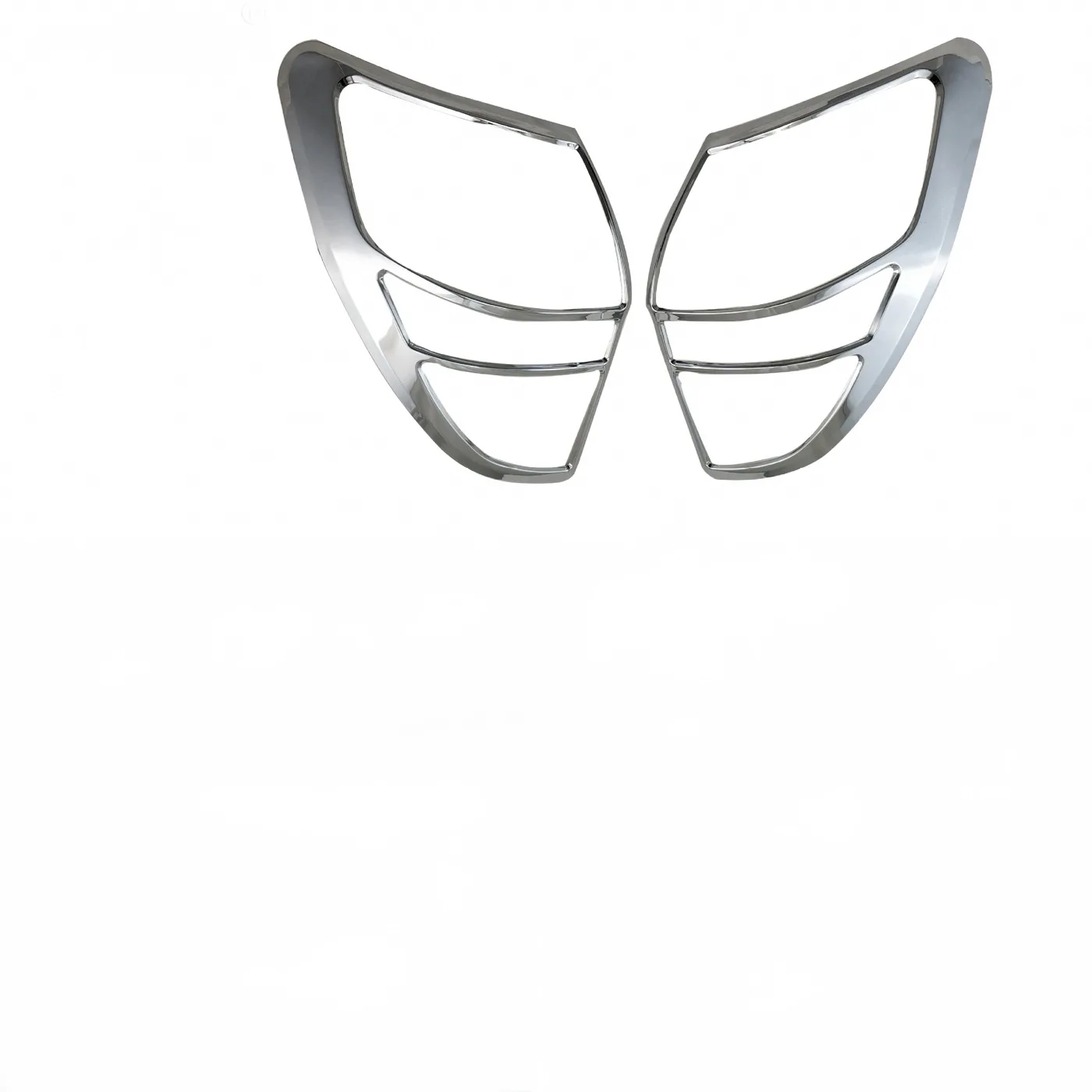 Rear Tail Light Guard Accents Chrome Plated ABS Exterior Decoration Trim for VANGUARD 210