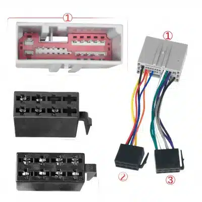 ISO Radio Wiring Harness Adapter for Ford Fusion Fiesta and Land Rover Freelander Car Audio Replacement Cable ISO Radio Wiring Harness Adapter for Ford Fusion Fiesta and Land Rover Freelander Car Audio Replacement Cable