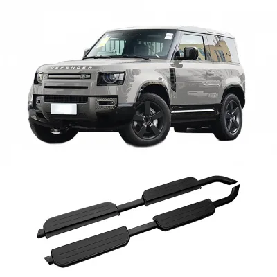 Running Boards Side Steps Rail Compatible with Land Rover Defender Replacement Foot Pedals Running Boards Side Steps Rail Compatible with Land Rover Defender Replacement Foot Pedals