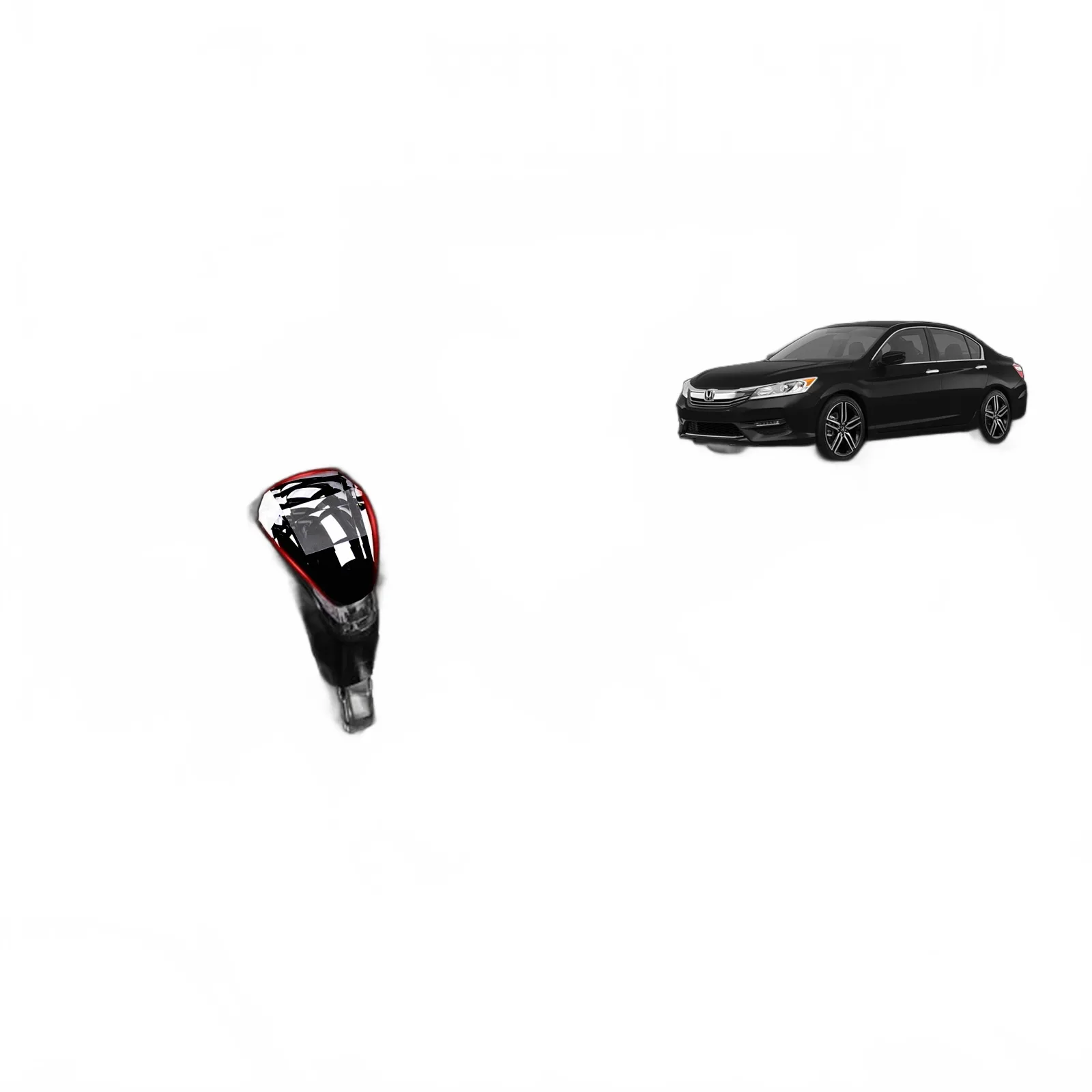 Crystal Gear Shift Knob Interior Modification for Honda Accord 2014-2017 and Crider Non-Destructive Installation