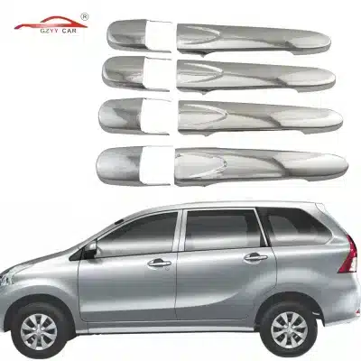 Chrome Exterior Door Handle Covers Trim for Daihatsu Avanza 2012-2020 Chrome Exterior Door Handle Covers Trim for Daihatsu Avanza 2012-2020
