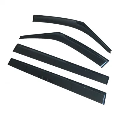 Black Plastic Window Visors Set Side Window Rain Guard Deflectors for Nissan Serena C26 Black Plastic Window Visors Set Side Window Rain Guard Deflectors for Nissan Serena C26