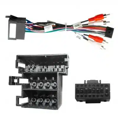 Android Screen Navigation Power Cable Wiring Harness Adapter for Audi A3 A4 A6 2004-2010 Low Configuration Models