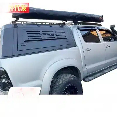 Manganese Steel Split-Type Three-Door Truck Bed Canopy for Hilux Revo Vigo SR5 Pickups Manganese Steel Split-Type Three-Door Truck Bed Canopy for Hilux Revo Vigo SR5 Pickups
