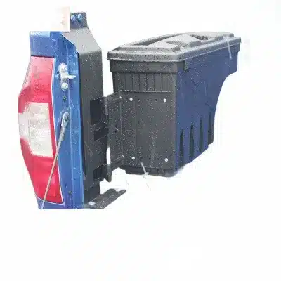 Rear Truck Bed Storage Box Swing Case Tool Box with Locking Mechanism and Swivel Feature for Ford F150 Raptor Rear Truck Bed Storage Box Swing Case Tool Box with Locking Mechanism and Swivel Feature for Ford F150 Raptor