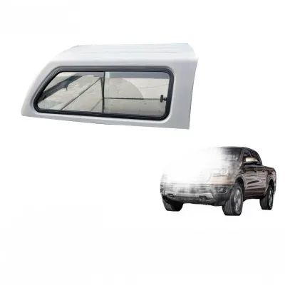 FRP Hardtop Canopy Truck Bed Cover with Sliding Glass Window for Hilux Vigo Pickup FRP Hardtop Canopy Truck Bed Cover with Sliding Glass Window for Hilux Vigo Pickup