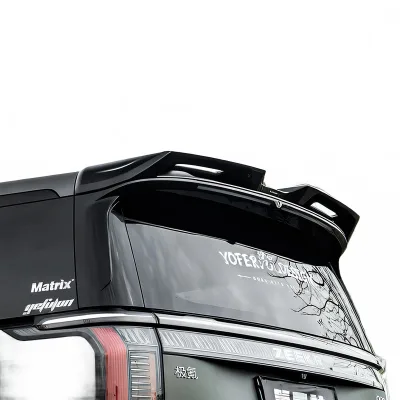 Rear Trunk Roof Spoiler Wing for ZEEKR 009 2024-2025 Sport Style MC Rear Spoiler Lip Exterior Body Kit Rear Trunk Roof Spoiler Wing for ZEEKR 009 2024-2025 Sport Style MC Rear Spoiler Lip Exterior Body Kit