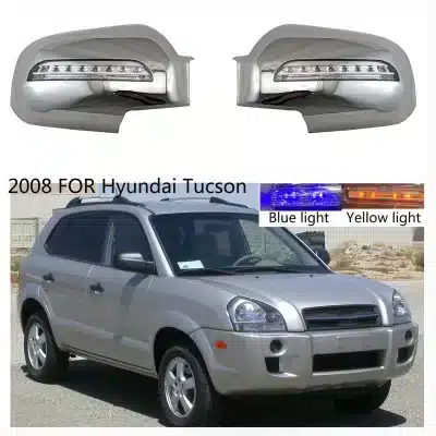 LED Rearview Side Mirror Cover Caps Assembly for Hyundai Tucson 2008-2012 Exterior Mirror Protector LED Rearview Side Mirror Cover Caps Assembly for Hyundai Tucson 2008-2012 Exterior Mirror Protector