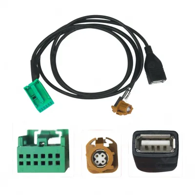 AMI MMI 3G Music Interface USB Adapter Audio Auxiliary Cable for Audi Q5 A6L A4L Q7 A5 S5 AMI MMI 3G Music Interface USB Adapter Audio Auxiliary Cable for Audi Q5 A6L A4L Q7 A5 S5