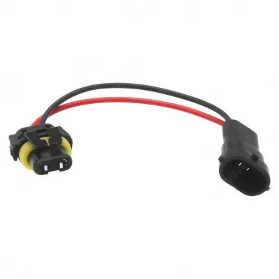 H11 to 9006 Headlight Connector Adapter Harness for LED HID Conversion Kits