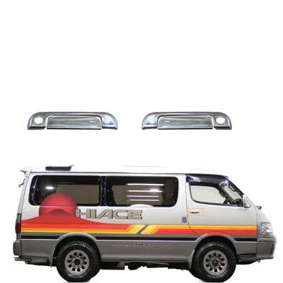 Chrome Exterior Door Handle Covers for Toyota Hiace 1998 Van Accessories Chrome Exterior Door Handle Covers for Toyota Hiace 1998 Van Accessories