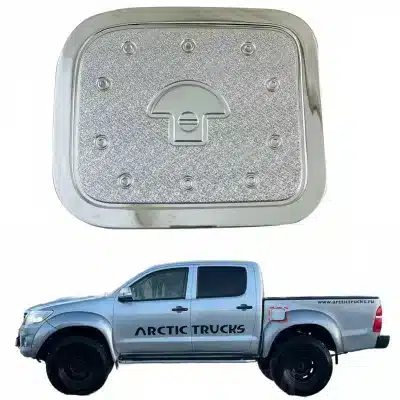 Silver Chrome Fuel Tank Cap Decoration Trim for Toyota Hilux Vigo 2005-2011 Silver Chrome Fuel Tank Cap Decoration Trim for Toyota Hilux Vigo 2005-2011