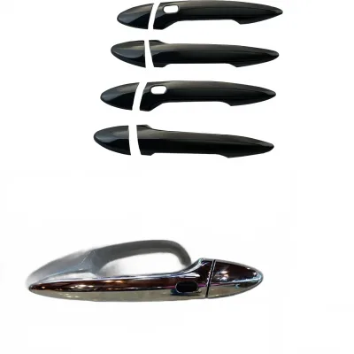 Carbon Fiber Texture Gloss Black Exterior Door Handle Covers for Lexus ES350 ES240 2005-2010 Carbon Fiber Texture Gloss Black Exterior Door Handle Covers for Lexus ES350 ES240 2005-2010