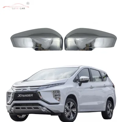 Chrome Exterior Rearview Mirror Cover Caps for Mitsubishi Xpander 2016-2020 Chrome Exterior Rearview Mirror Cover Caps for Mitsubishi Xpander 2016-2020