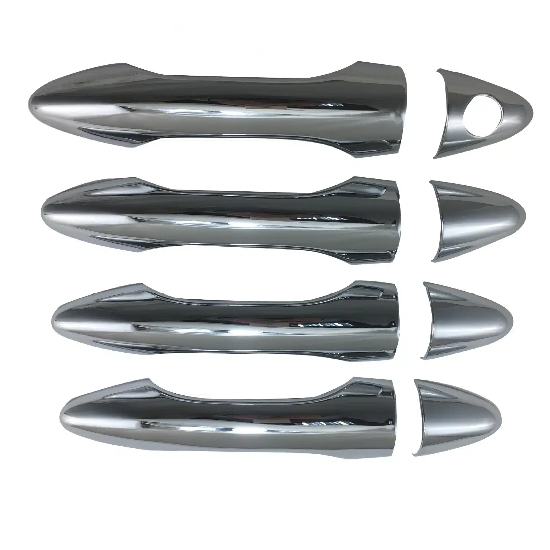 Chrome Exterior Door Handle Cover Trim for Hyundai IX35 Tucson 2009-2013, 4-Pack Set