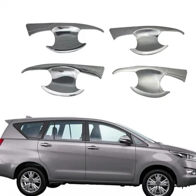 Chrome Plated ABS Door Bowl Cover Protectors for Toyota Innova 2016 Chrome Plated ABS Door Bowl Cover Protectors for Toyota Innova 2016