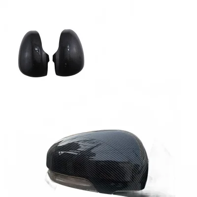 Rearview Mirror Cover Caps Carbon Fiber Style Door Mirror Housing for Toyota Prius ZVW30 2010 Rearview Mirror Cover Caps Carbon Fiber Style Door Mirror Housing for Toyota Prius ZVW30 2010