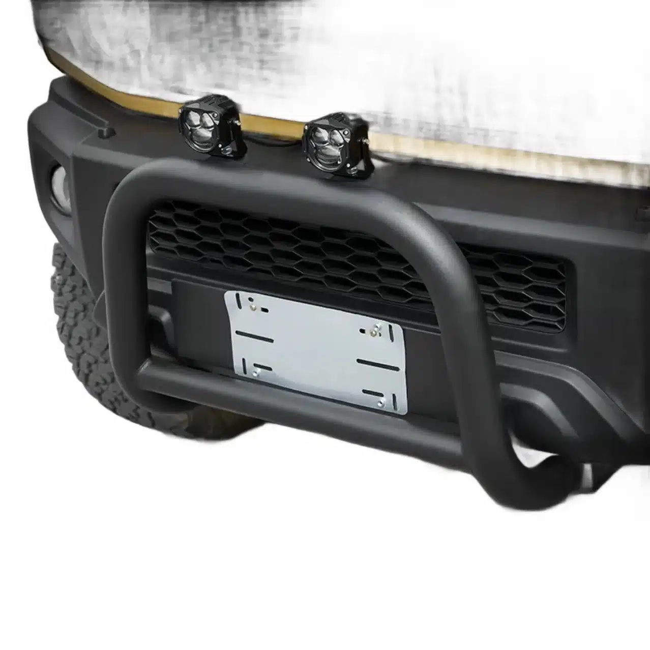 Off-Road Front Bumper Bull Bar Calf Guard for 2018-2025 Suzuki Jimny JB74, 3/5 Door Models