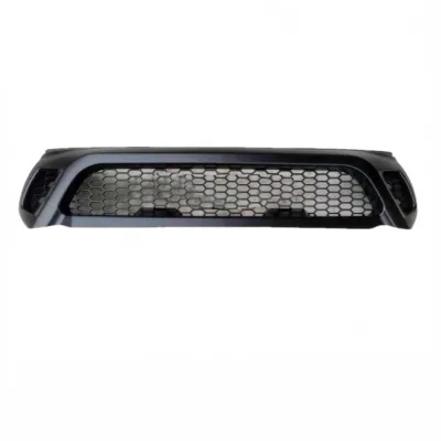 Front Bumper Grille Protector Guard with TRD Logo for Toyota Hilux Revo, Anti-Collision Scratch-Resistant Exterior Trim Front Bumper Grille Protector Guard with TRD Logo for Toyota Hilux Revo, Anti-Collision Scratch-Resistant Exterior Trim