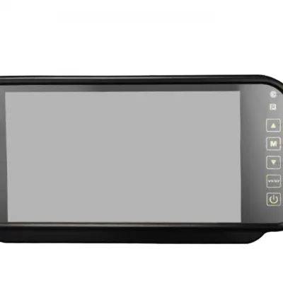 7 Inch Car TFT LCD Monitor Support 2-Channel AV Input for Rear View Backup Camera System