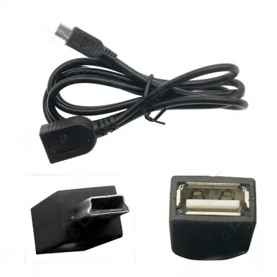 100cm Mini USB Type B Male to USB Type A Female OTG Adapter Cable for Car Audio and Media Interface 100cm Mini USB Type B Male to USB Type A Female OTG Adapter Cable for Car Audio and Media Interface