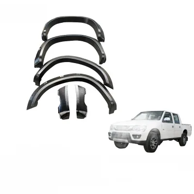 Matte Black Wheel Arch Flares Fender Protector Strips for ZTE 1949 Pickup Truck Exterior Trim Matte Black Wheel Arch Flares Fender Protector Strips for ZTE 1949 Pickup Truck Exterior Trim