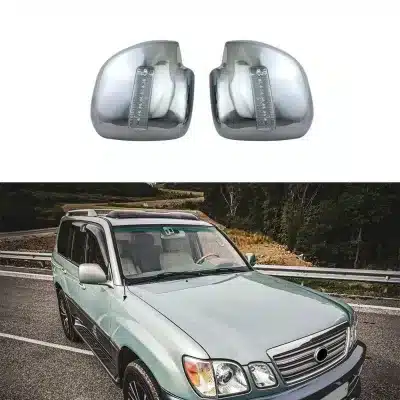 LED Wing Mirror Cover Cap with Integrated Turn Signal Indicator for Lexus LX470 1993-2003 LED Wing Mirror Cover Cap with Integrated Turn Signal Indicator for Lexus LX470 1993-2003