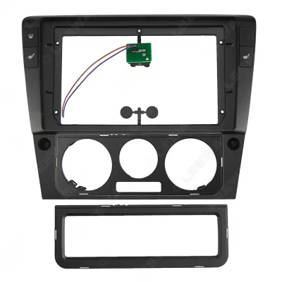 9 Inch Car Radio Fascia for Volkswagen Passat B6 2004-2010 Double Din Dash Installation Trim Kit Audio Navigation Surround Panel 9 Inch Car Radio Fascia for Volkswagen Passat B6 2004-2010 Double Din Dash Installation Trim Kit Audio Navigation Surround Panel