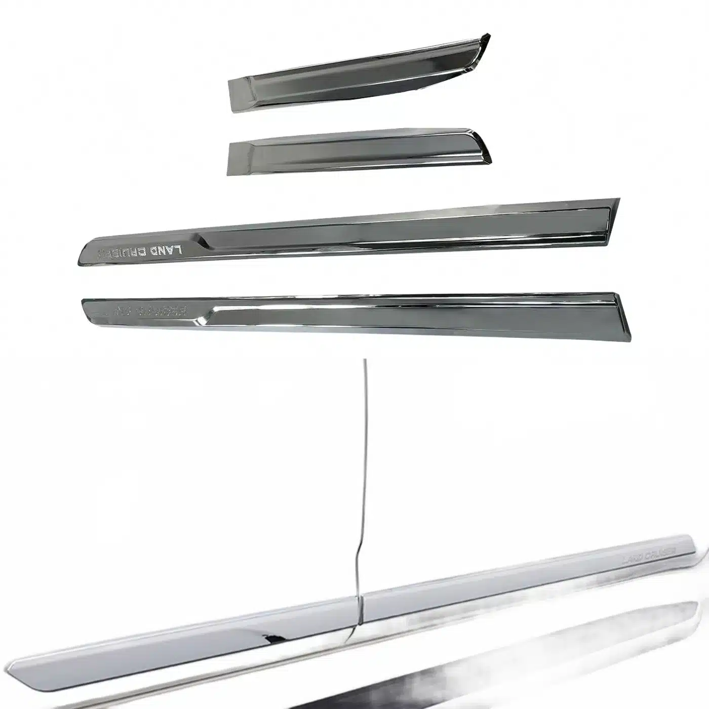 Side Door Body Molding Trim for Toyota Land Cruiser FJ200 LC200 2008-2020