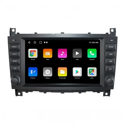 8 Inch Android Multimedia Navigation System for Mercedes-Benz C-Class W203 Original OEM Style Car Radio GPS Bluetooth Head Unit