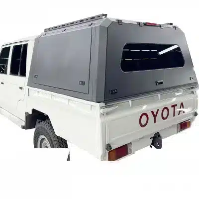 Heavy Duty Manganese Steel Pickup Truck Bed Canopy Tri-Fold Rear Cargo High Cover for Toyota Land Cruiser LC79 Heavy Duty Manganese Steel Pickup Truck Bed Canopy Tri-Fold Rear Cargo High Cover for Toyota Land Cruiser LC79
