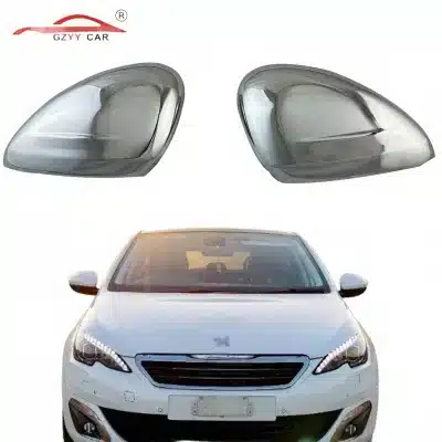 Side Mirror Cover Caps for Peugeot 308, 308S, 408, 508, 2008 Rear View Mirror Housing Protector Side Mirror Cover Caps for Peugeot 308, 308S, 408, 508, 2008 Rear View Mirror Housing Protector